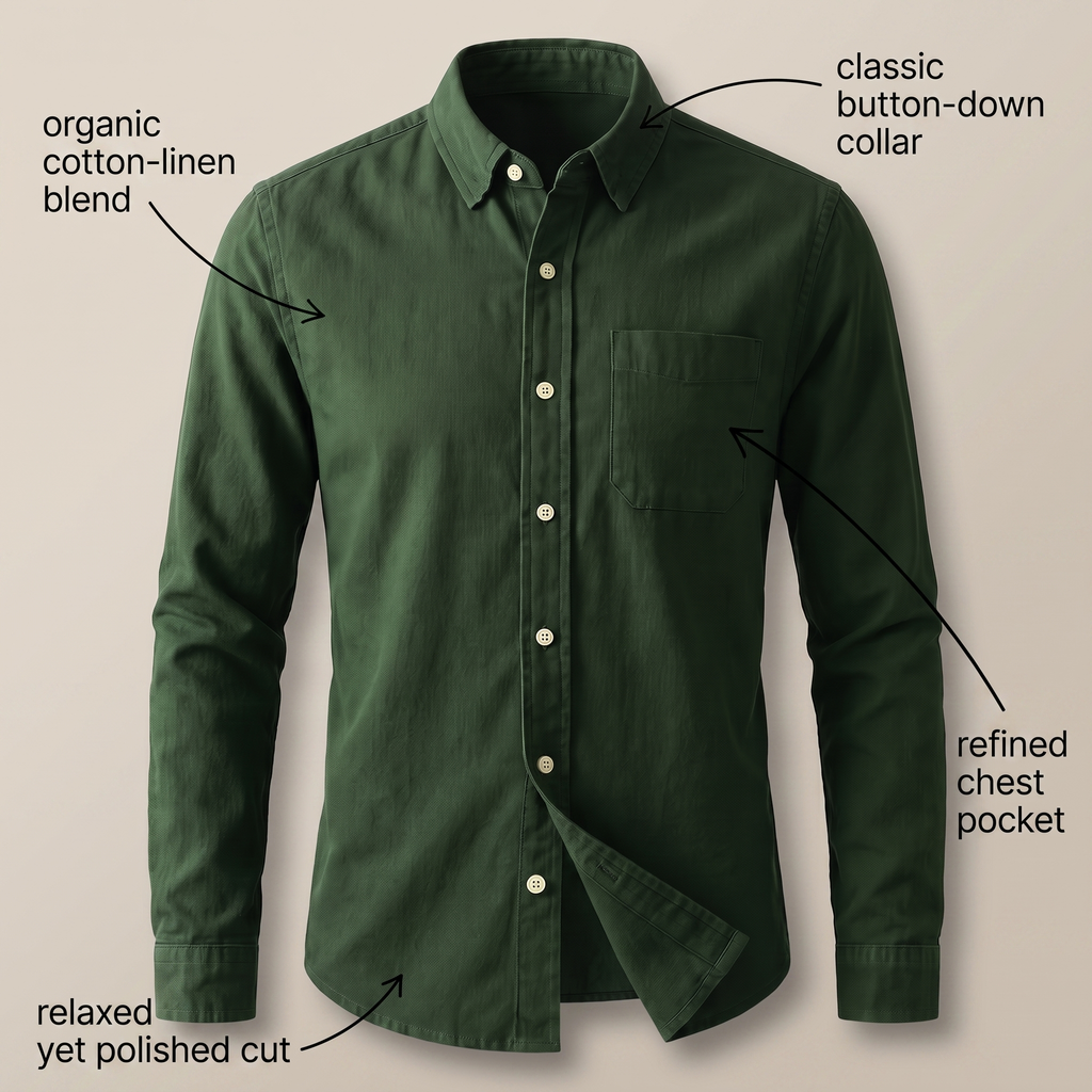 LODER COTTON LINEN SHIRT