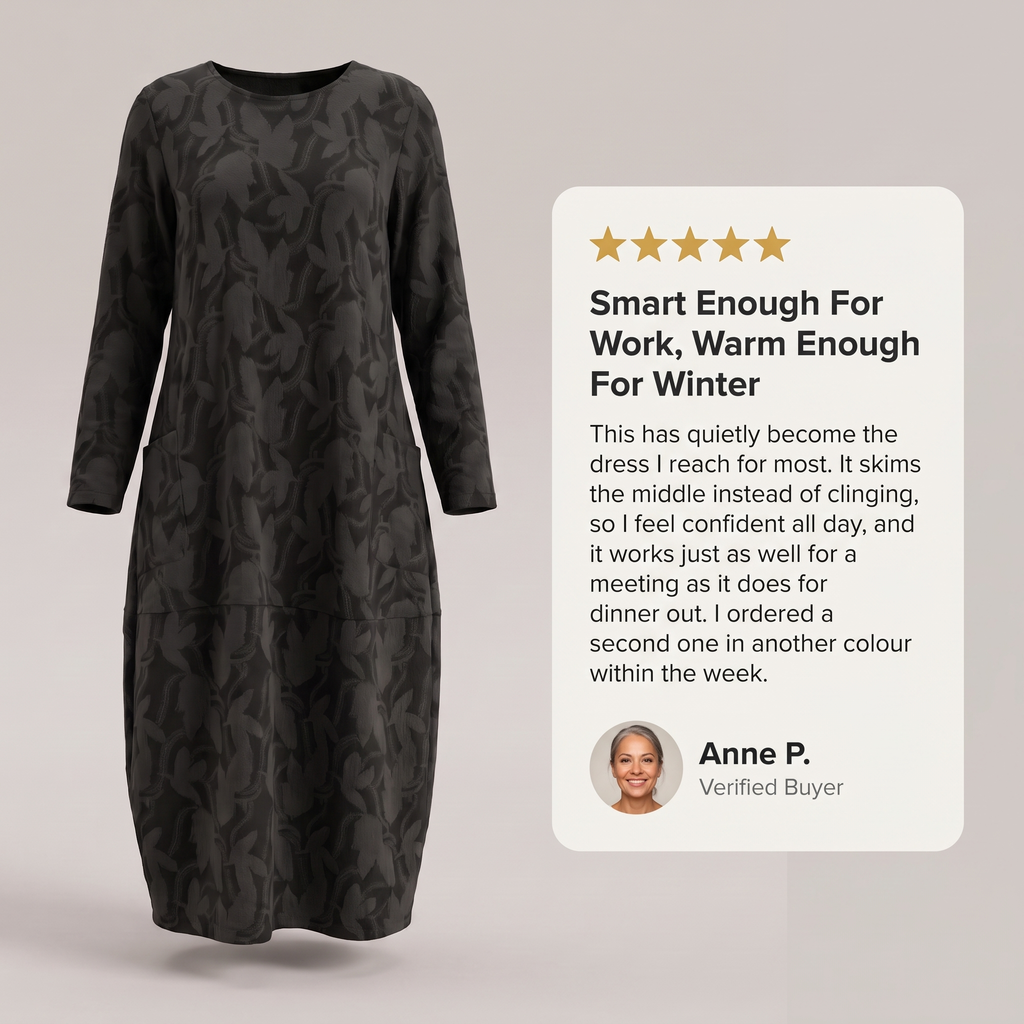 LUNESSA ELEGANT WINTER DRESS