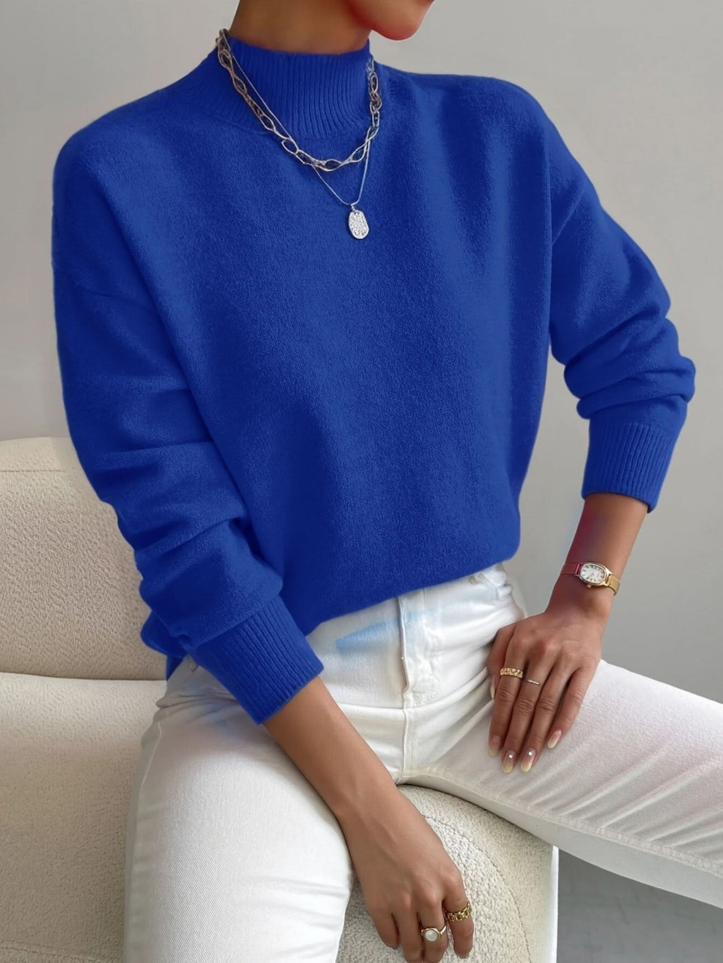 SERAPHINE ROLL NECK JUMPER
