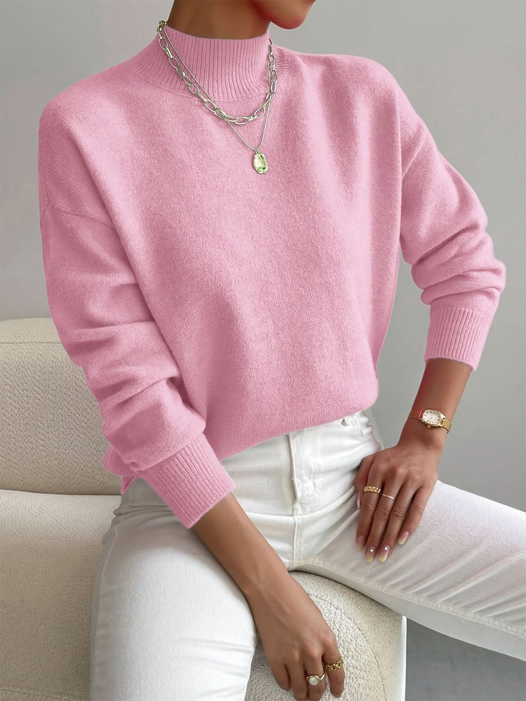SERAPHINE ROLL NECK JUMPER