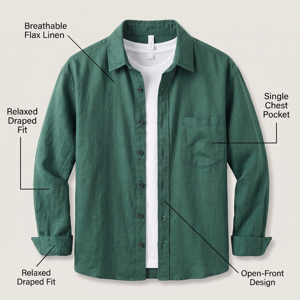 MARINER LINEN SHIRT