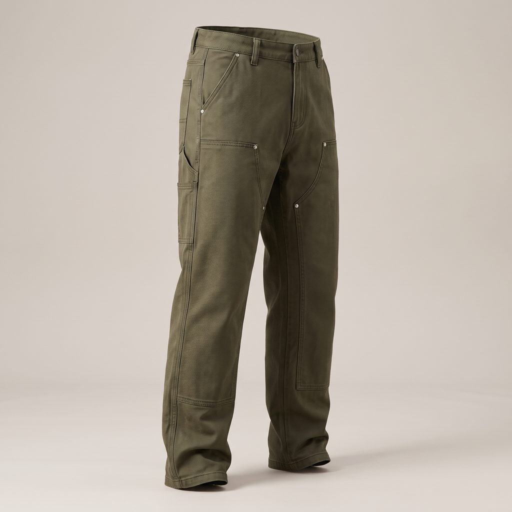 RUGGED WORKWEAR STRAIGHT-LEG UTILITY PANTS