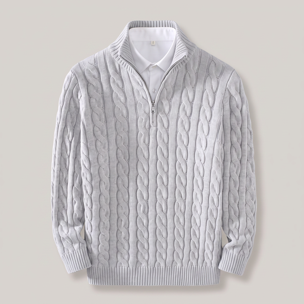 MILANO COTTON KNIT SWEATER