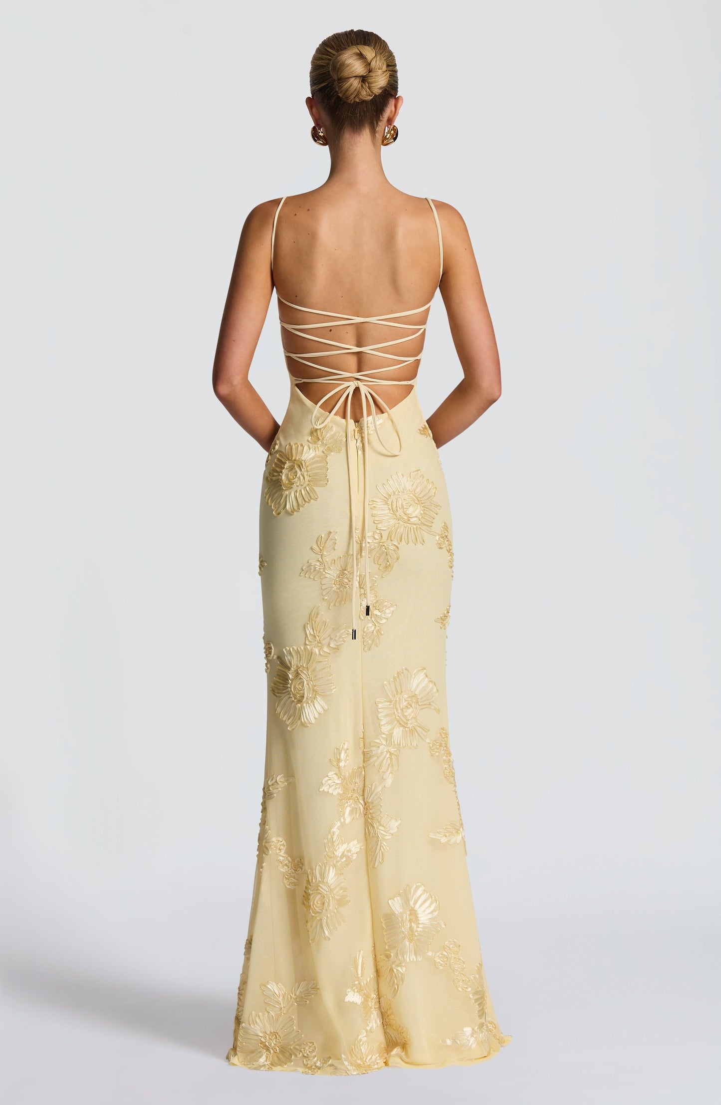 Lily Maxi Dress - Lemon