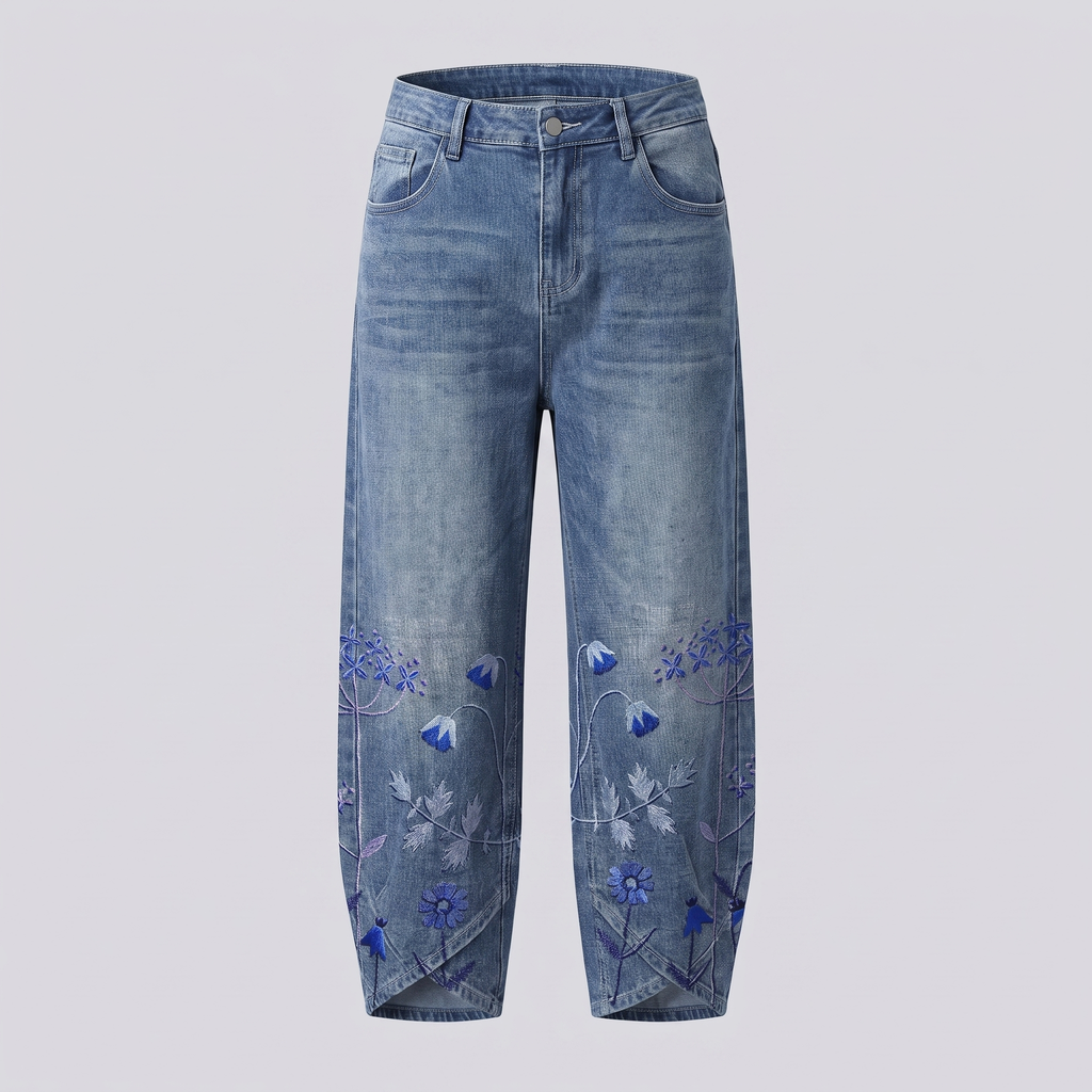NORABELLE ARTISAN LINEN PANTS
