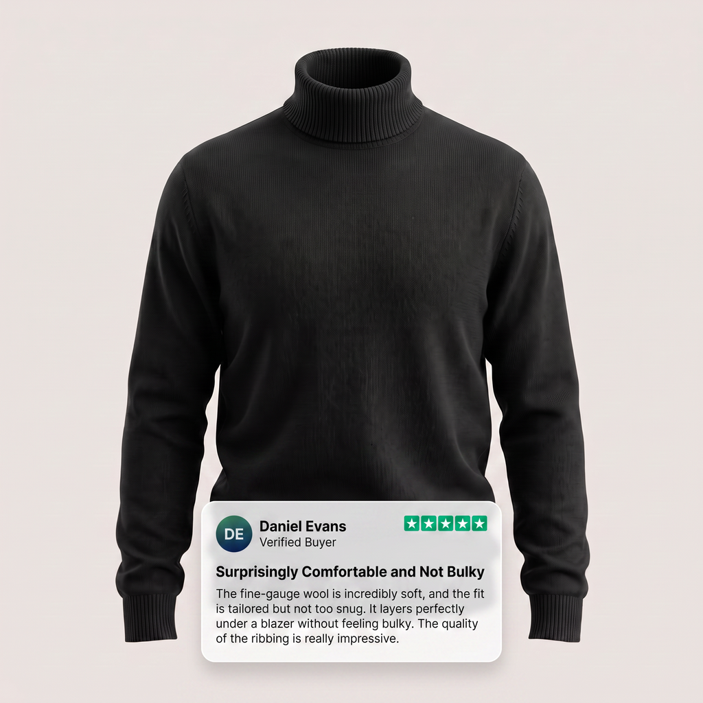 NORTHPEAK MERINO TURTLENECK