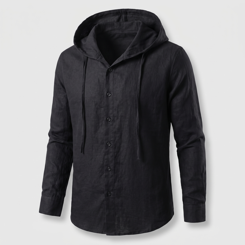 NOVA LINEN HOODIE