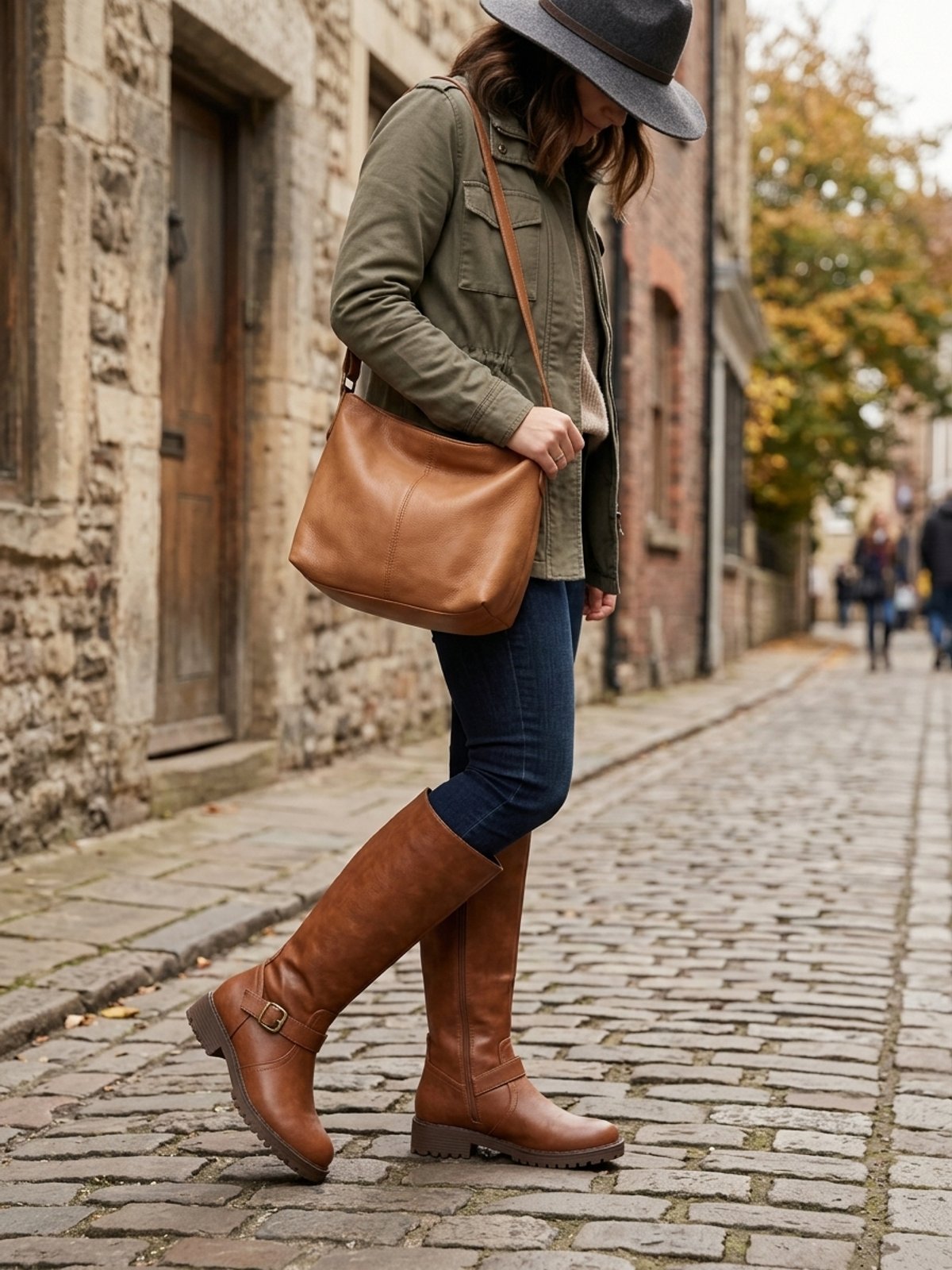 ELISE EXTENDED BOOTS WITH SIDE ZID