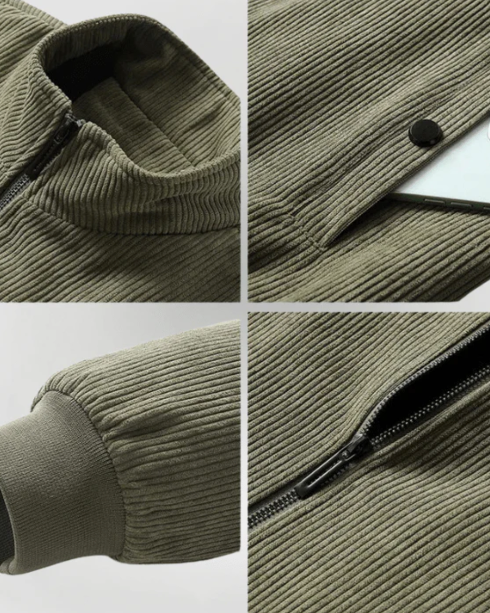 HARRIS COMFORTABLE CORDUROY JACKET
