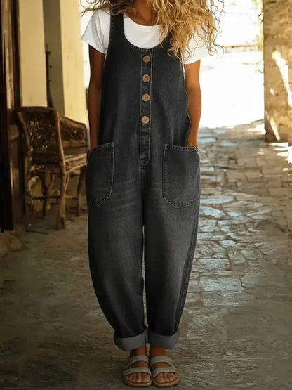 Jasmin - Denim Jumpsuit