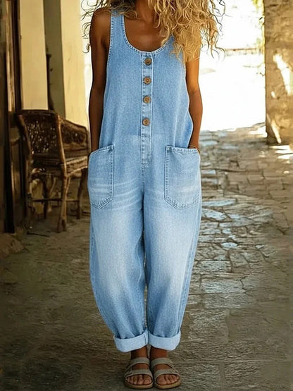 Jasmin - Denim Jumpsuit