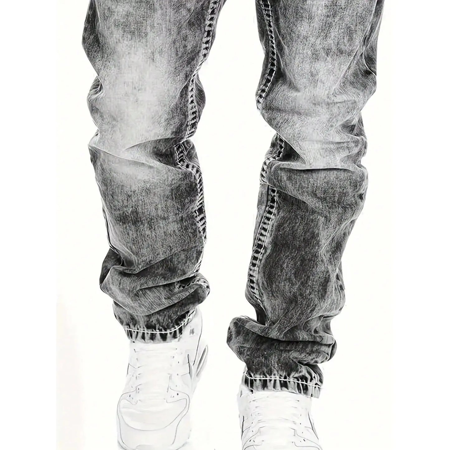 Men’s stretch jeans – minimalist, summer emo
