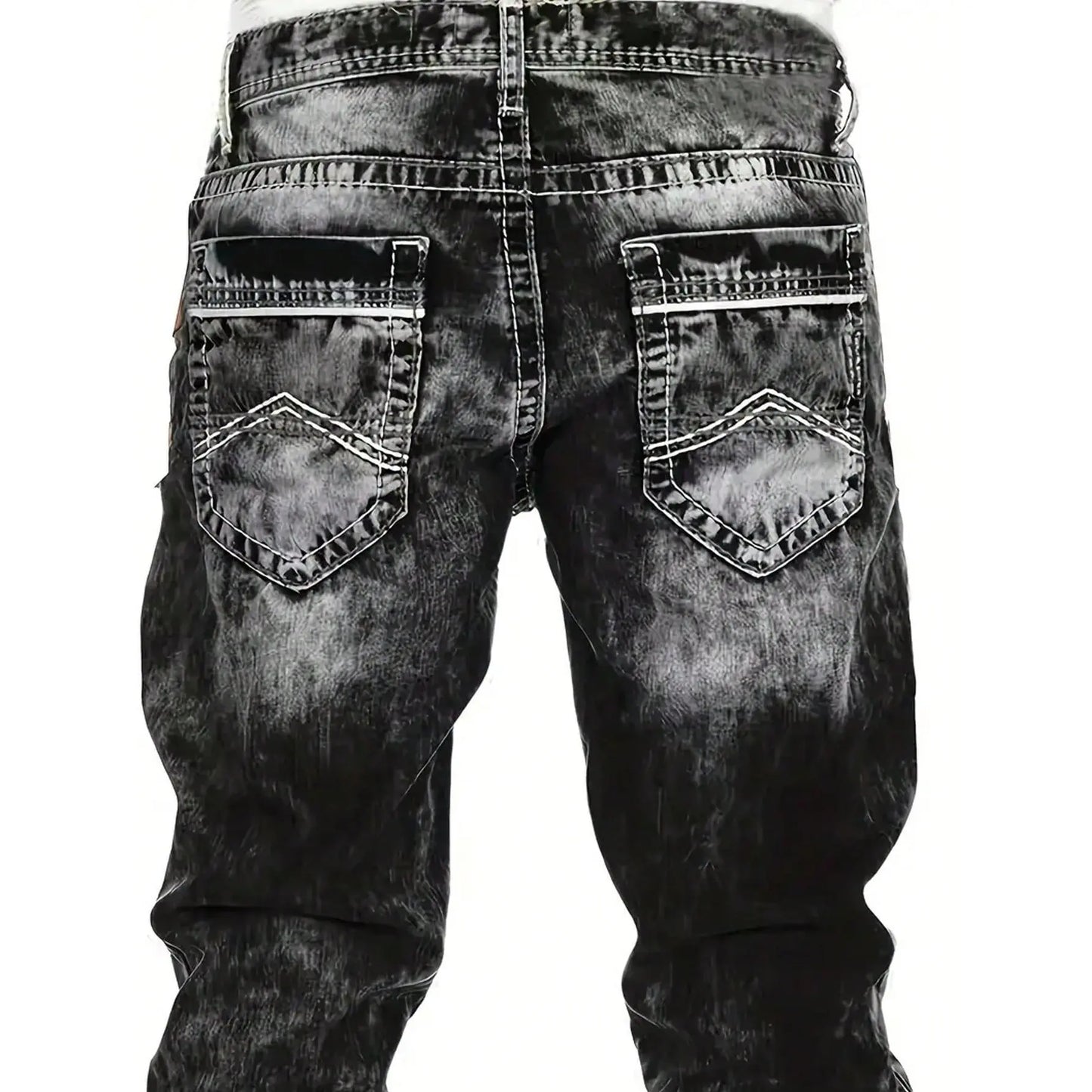 Men’s stretch jeans – minimalist, summer emo