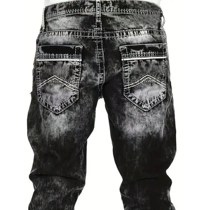 Men’s stretch jeans – minimalist, summer emo