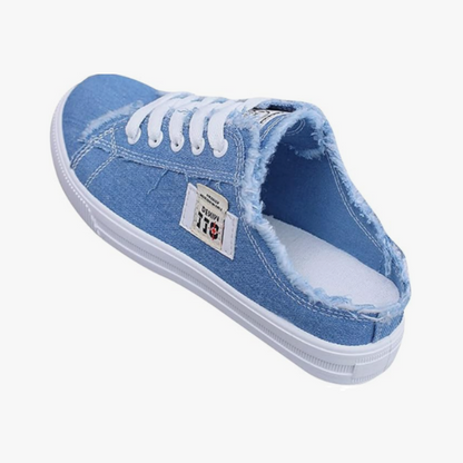Harper™ | Denim Mule Trainers