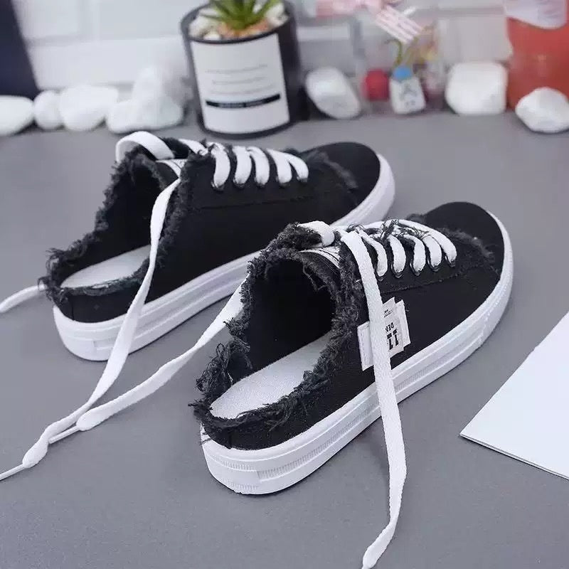 Harper™ | Denim Mule Trainers
