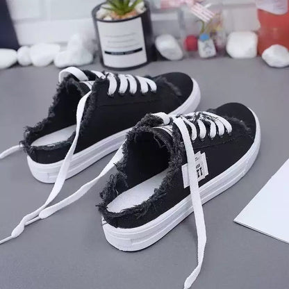 Harper™ | Denim Mule Trainers