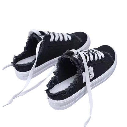 Harper™ | Denim Mule Trainers