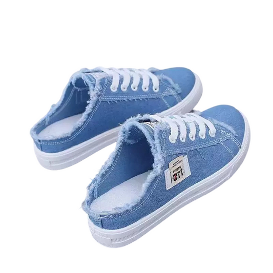 Harper™ | Denim Mule Trainers