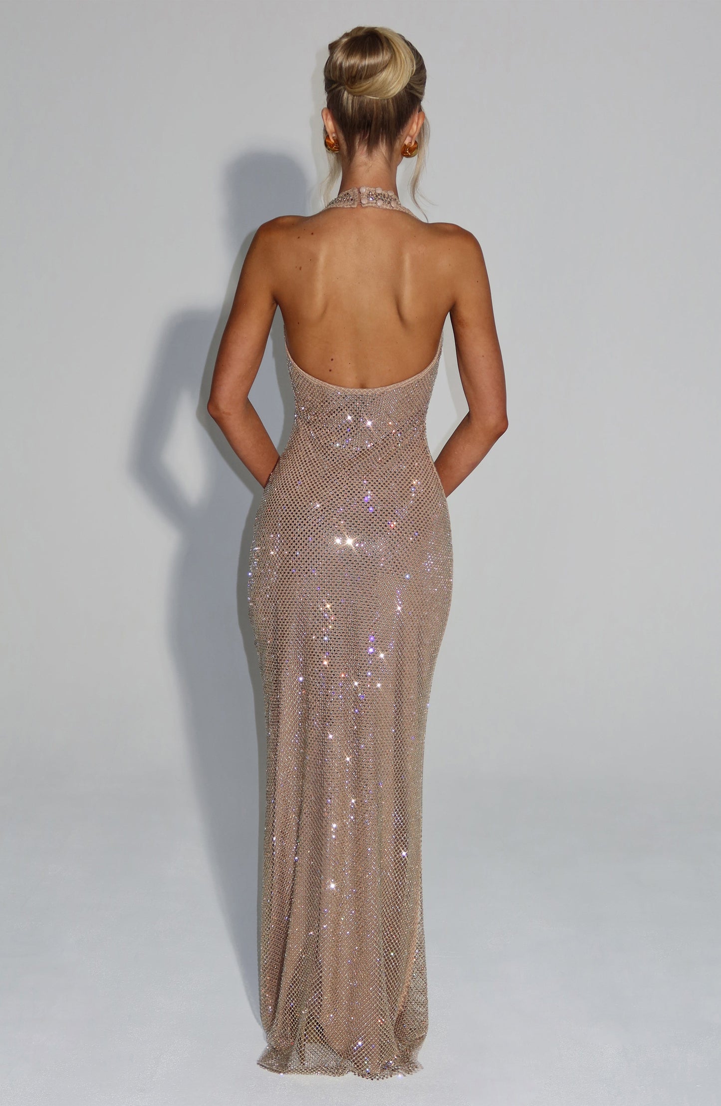 Emma Maxi Dress - Gold
