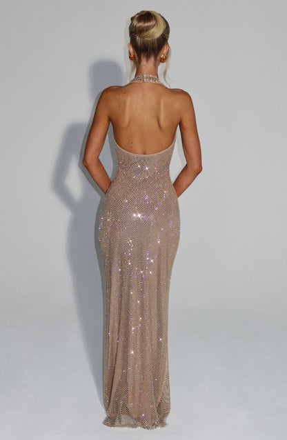 Emma Maxi Dress - Gold