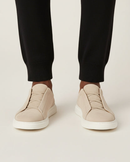 Suede Slip-On Sneaker