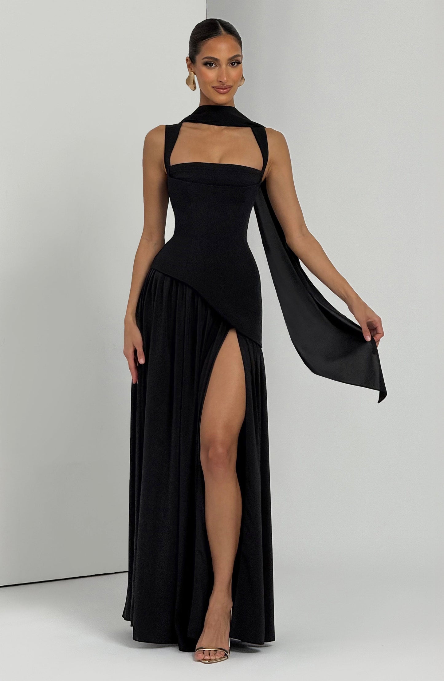 ISLA Maxi Dress - Black