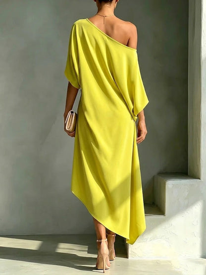 Amelia™ | Elegant Asymmetric Dress