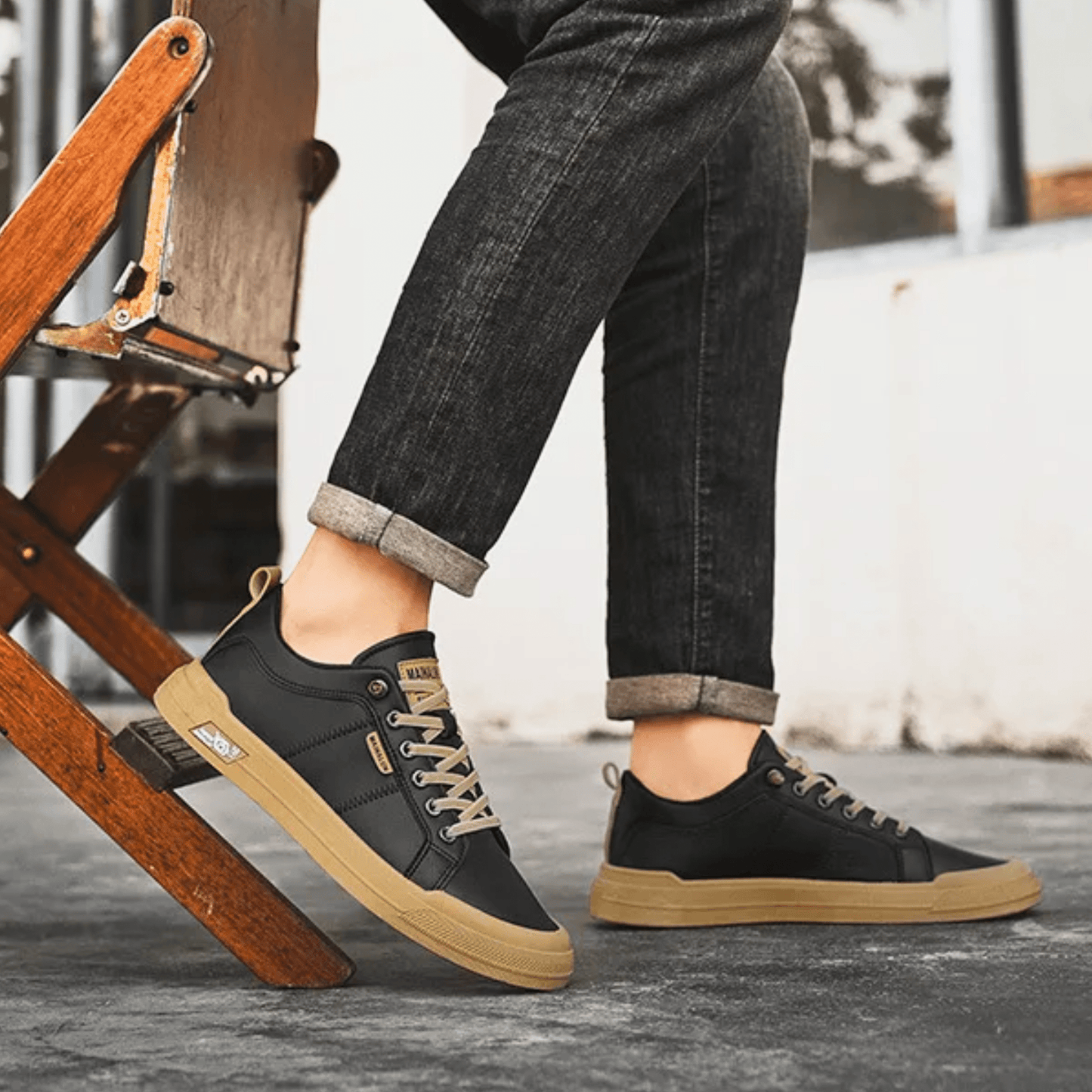 Harrington™ | Classic Leather Trainers