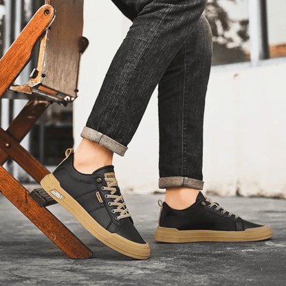Harrington™ | Classic Leather Trainers