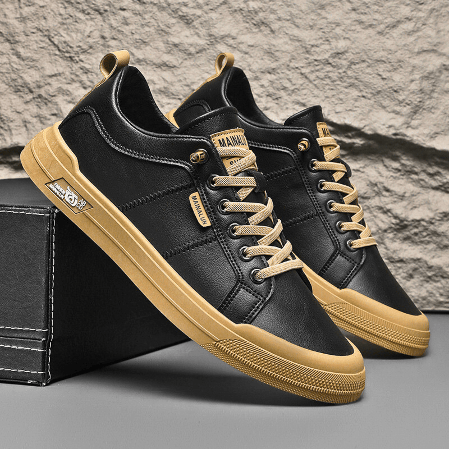 Harrington™ | Classic Leather Trainers