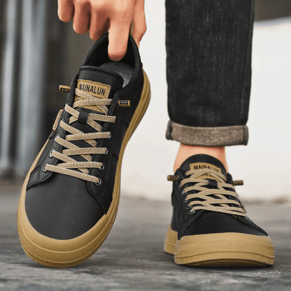 Harrington™ | Classic Leather Trainers