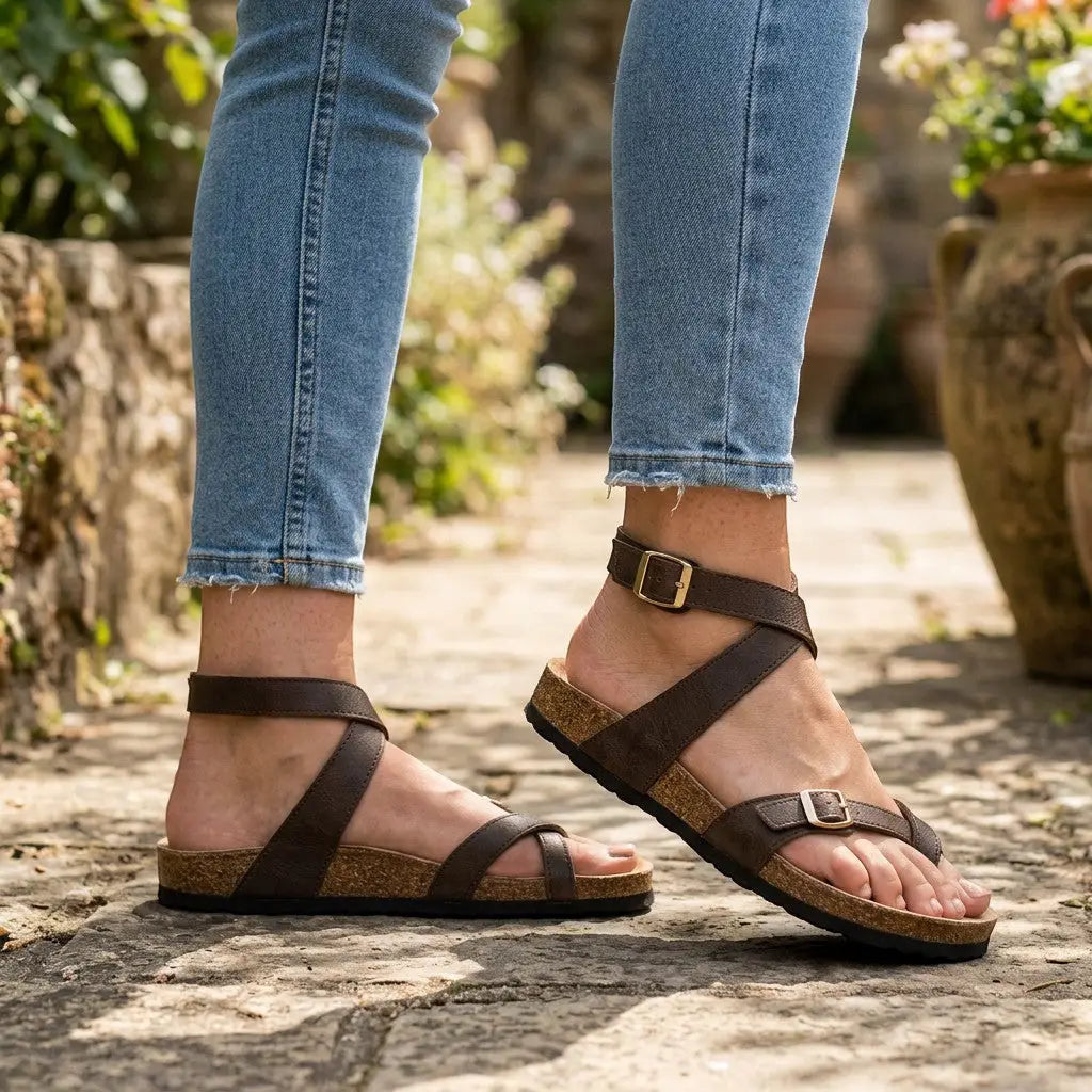 Women's Adjustable Orthopedic Sandals | Comfortable Lightweight Everyday Footwear